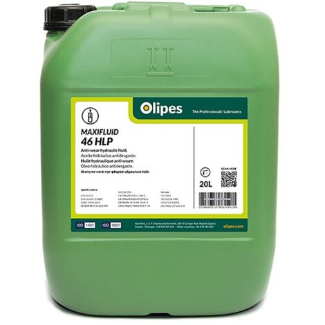 ACEITE HIDRAULICO HM 46 - 20 L
