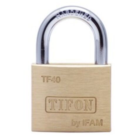 IFAM Tifon 075000 TF50 Candado de latón con 3 llaves