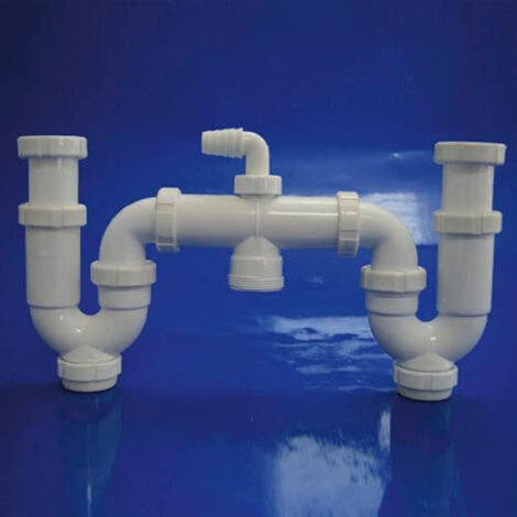 Sifon Evacuacion Curvo 1 1/2" - 1 1/2" Db T-50 Hidrot (1/7)