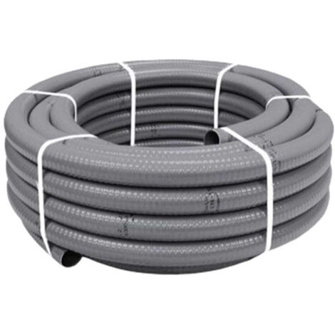 Rollo 25 Mts Hidrotubo Flexible Gris Certificado - Crearplast Medidas Accesorios Fontanería: 32mm