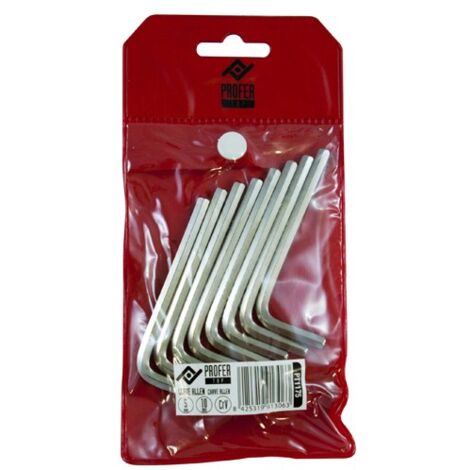 LLAVE ALLEN HEXAG NIQUELADA - 6 MM (1/2)