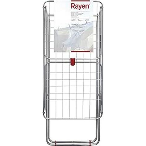 TENDEDERO ALAS ACERO PLEGABLE PLATA 18M - 177X54X107