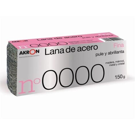 ESTROPAJO LANA ACERO FINA 0000 (1/4)