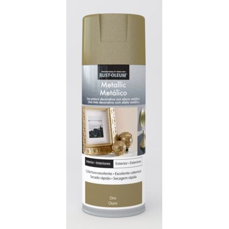 PINTURA SPRAY METALIZ.ORO BRI. - 400 ML (1/4)