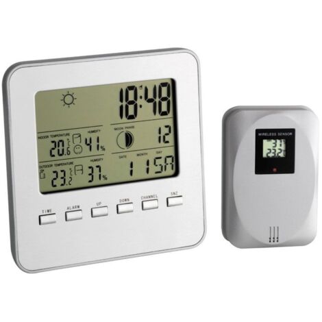 ESTACION METEO INALAMB PLATA