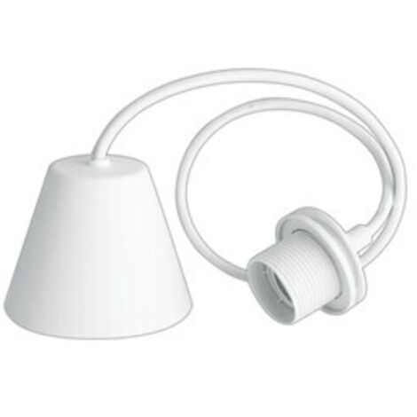 COLGANTE LAMPARA MAX 60W 1M BLANCO (1/2)