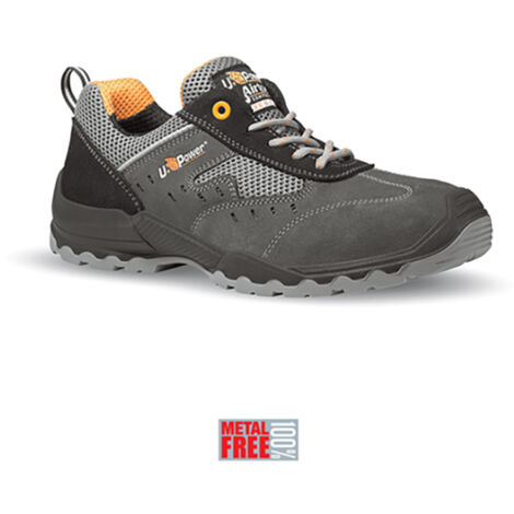Zapatos de seguridad bajos BREZZA S1P SRC - Gris/Negro 39