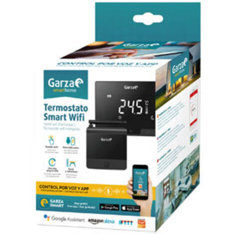 Termostato smart programable 190x100x120mm garza 401267 (1/10)