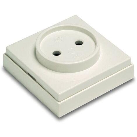 Base sin TT de superficie 16A 250V Famatel 5024-B
