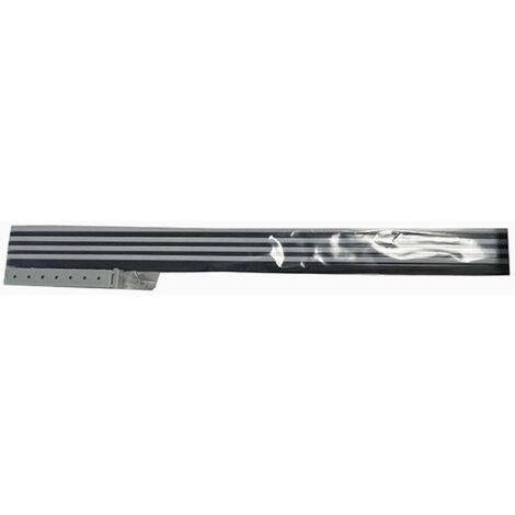 REJILLA VENTILACION NEGRO KIT - 100 CM