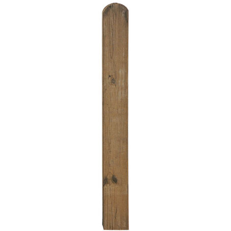 POSTE DE ANCLAJE CUADRADO MADERA DE PINO 9 X 9 X 80CM