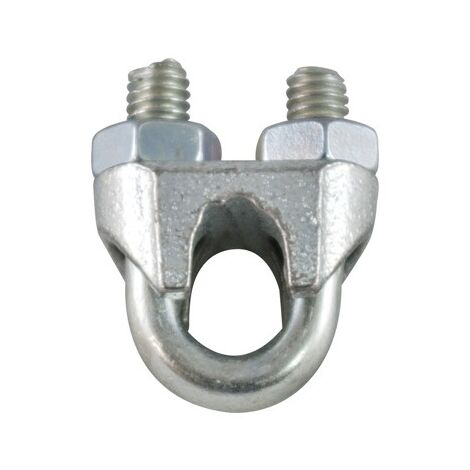 SUJETACABLE GALVANIZADO B.2 UD - 1/4'' (1/2)