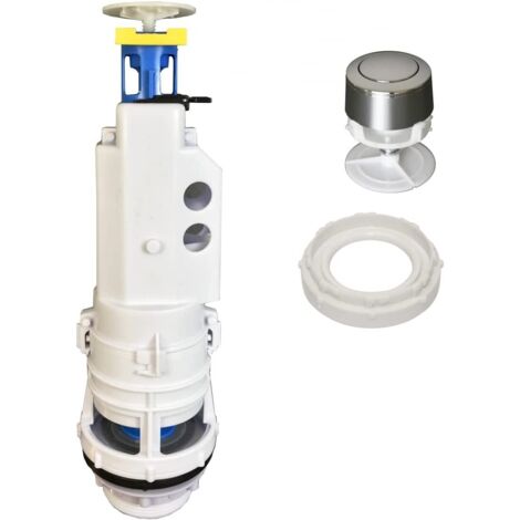 TECNOAGUA DESCARGADOR CISTERNA BAJA PULSADOR SIMPLE T-281NS+