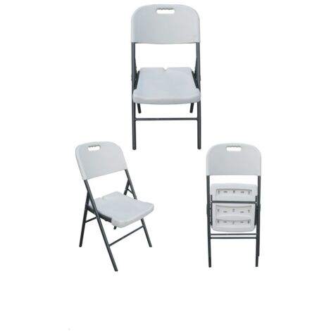 SILLA PLEGABLE POLIETILENO - 47X55X85CM (1/2)