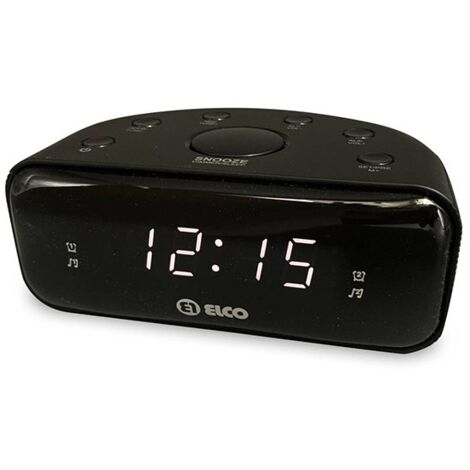 Radio reloj con pantalla pd-134 negro (1/2)