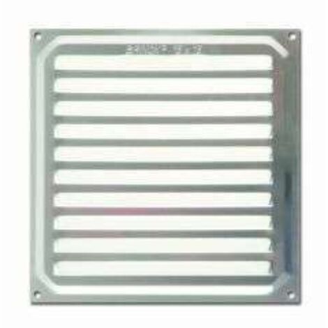 BRINOX REJILLA B70220A ALUMINIO 150150 mm.PLATA (1 U.