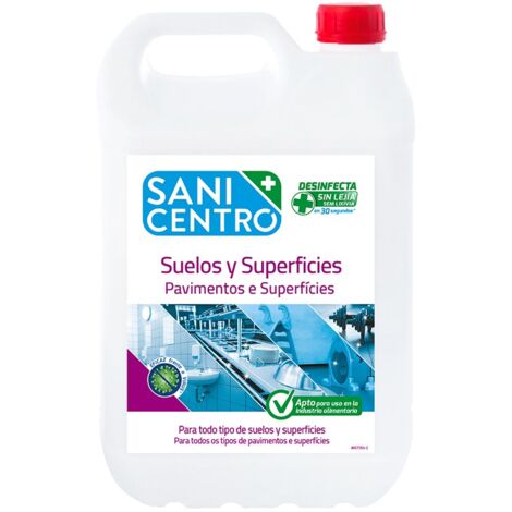 LIMPIADOR DESINFECT SUELO/SUPEF SIN LEJIA - 5 L