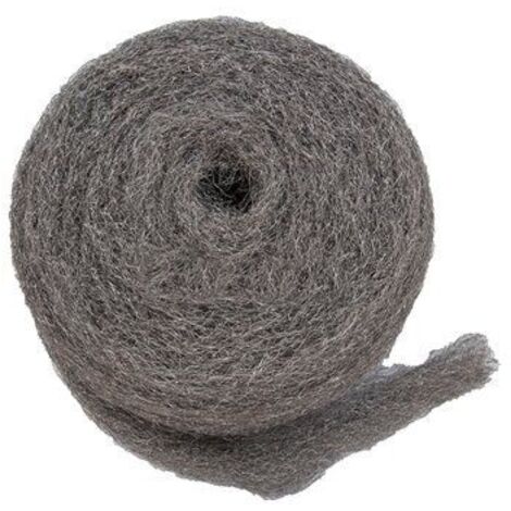 BARLESA lana lisa n. 3 - 2,5kg. bobina , Lana lisa de acero Nº3Rollo de 2,5 KgAncho filamento de acero: Límite inferior 0,10mm, límite superior 0,12mmLa textura del ace