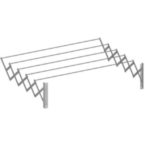 CUNCIAL tendedero aluminio ac-140 , Tendedero de aluminio AC140 Cuncial Tendedero extensible fabricado en aluminio anodizado lo que asegura una resistencia única a las inclemen