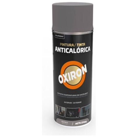 Pintura anticalorica spray oxiron titan 400 ml aluminio (1/2)