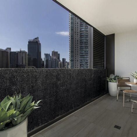 SETO DECORATIVO ARTIF. ANTRACITA 36V - 2X3 M