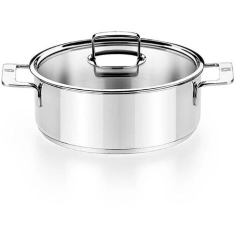 Olla Acero inoxidable 18cm 1,75L Cacerola BRA A770352 Tapa inclui (1/5)