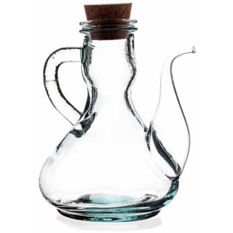 ACEITERA CRISTAL RUSTICO CORCH - 500 ML