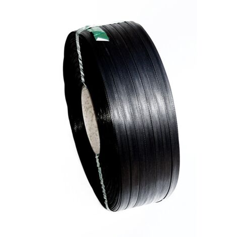 FLEJE PLASTICO ROLLO NEGRO - 13 MM