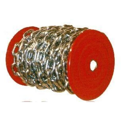 CADENA ZN ESL.RECTO KG B. 25MT - 7 MM