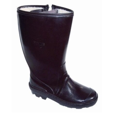 Bota agua t47 alta ingenio pvc marr forro interior p"agua