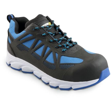 Zapato De Seguridad Workfit Arrow Azul Número 39 Resistente Y Antideslizante