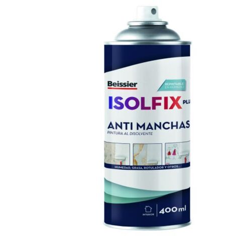 AGUAPLAST Isolfix Plus Pintura Esmalte Blanco Spray 400ml