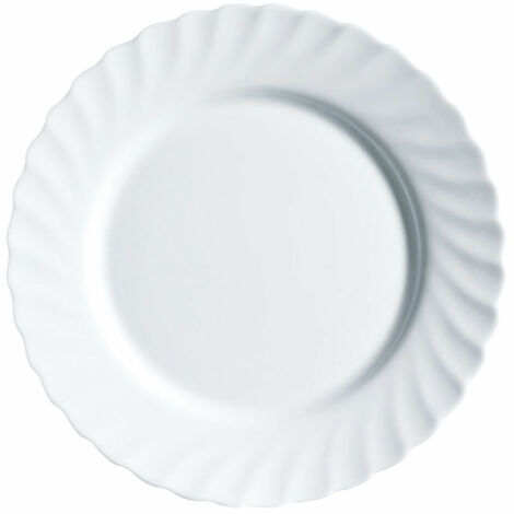 PLATO LLANO TRIANON BLANCO (1/2)