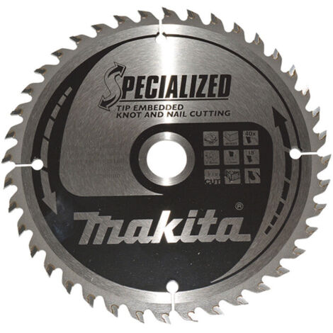 MAKITA B-33174 Disco HM 185/30/40D Reforzado