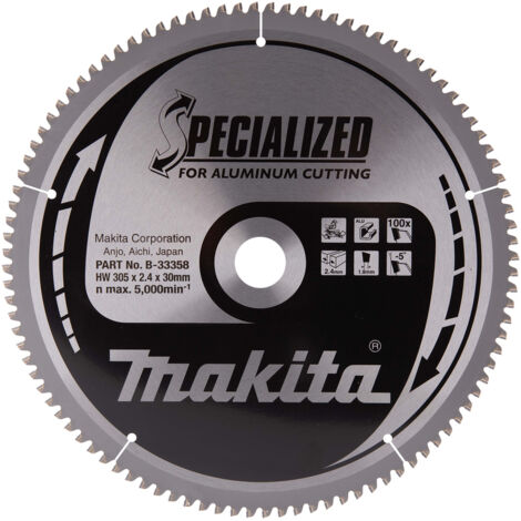 B-33358 Disco sierra circular , Specialized T.C.T, 305 x 30 mm, 100 D