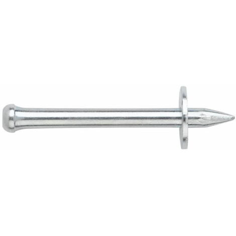 Caja de 100 - Estándares con arandela metálica de 12 mm para pistola FP12 - Zincada 3,8 x 42 mm