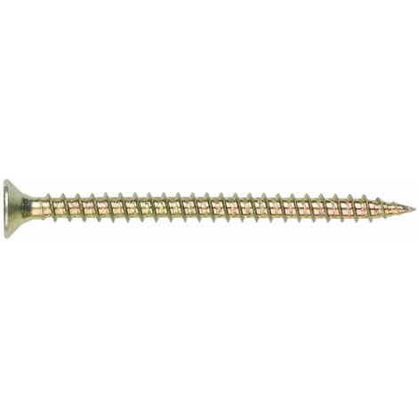 Caja de 500 tornillos panel 4,5x35mm pozi bicromatados index