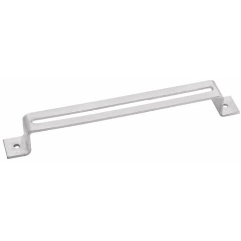 Soporte de montaje para pinza - Zincado 50 x 200 - Caja de 25 (1/3)