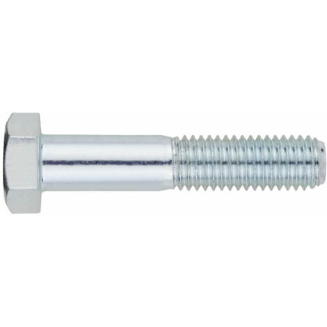 Vis métrica 8.8 - Cabeza hexagonal parcialmente roscada - Zincada M6 x 70 - Caja de 100