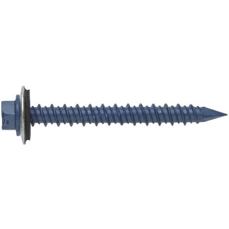 TORNILLO PARA HORMIGÓN, CABEZA HEXAGONAL, ROSCA HI-LO Y PUNTA DIAMANTE HEA + ARVUL 6,5 X 32 P16 Ø5