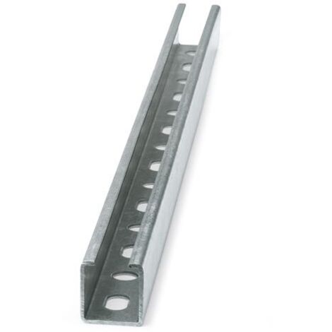 Guia Perfil Perforada 40X20X1,5Cm Galvanizada 2 Mt Index