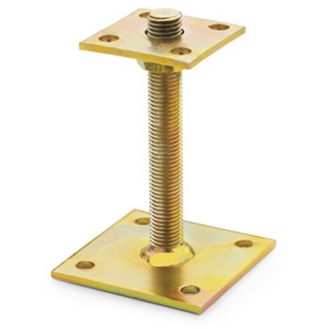 AP-AR - ANCLAJE POSTE REGULABLE,  CINCADO 150X150