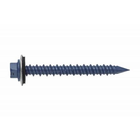 TORNILLO PARA HORMIGÓN, CABEZA HEXAGONAL, ROSCA HI-LO Y PUNTA DIAMANTE HEA + ARVUL 6,5 X 80 P16 Ø5