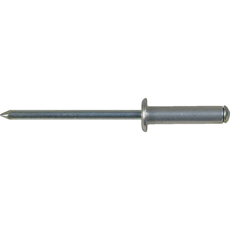 Remache de aluminio estándar - 3x8 mm - 500 Uds.