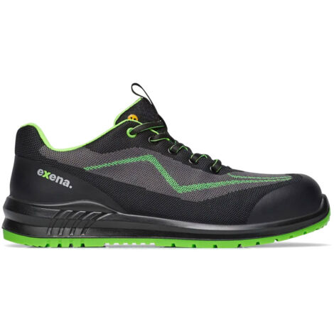 Zapatos de seguridad Exena Venom S1 PS FO SR ESD - 41 (EU) - Negro