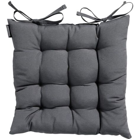 Cojín para silla Panama 46x46 cm gris Madison