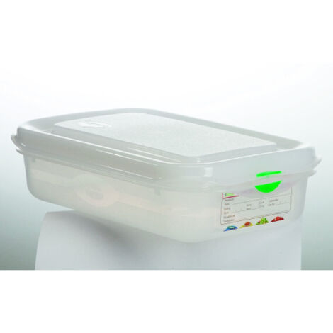 CONTENEDOR PROF GASTRONOX 1/4 H65 4 CLIPS COLOR (1/2)