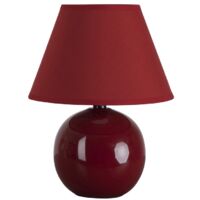 LAMPARA MESA CERAMICA MINI CEREZA E14 - 40 W