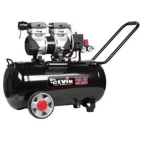 Compresor Silencioso 59 dB. 50L. 1,5Hp. PRO50SILENC. Doble Salida