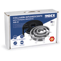 Collarín intumescente para diferentes diámetros - Zincado 3m x 50mm